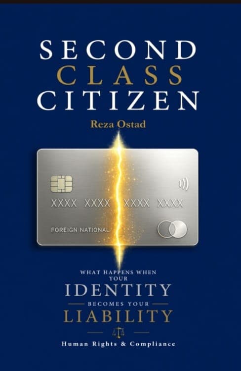 Second Class Citizen book cover by Reza Ostad